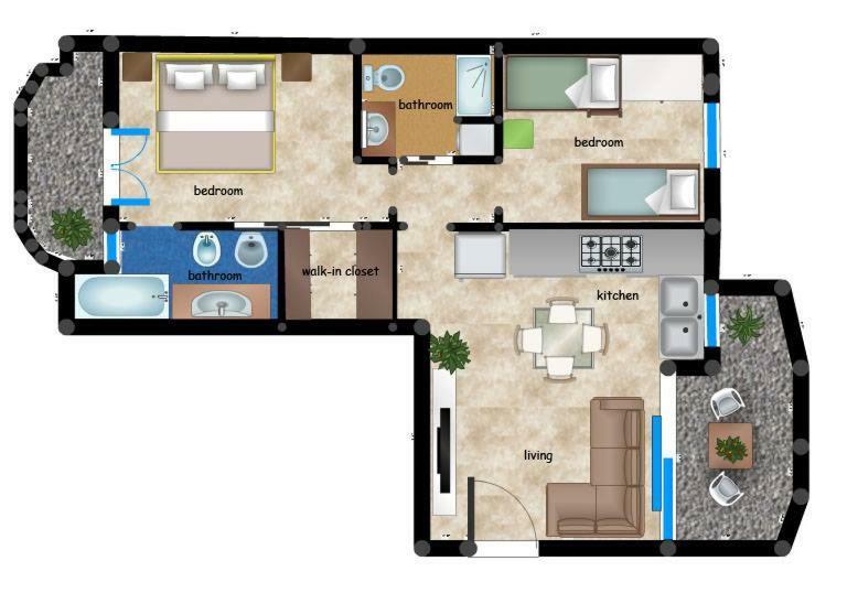 Appartamento Viserba Mare/Fiera Rimini Dış mekan fotoğraf